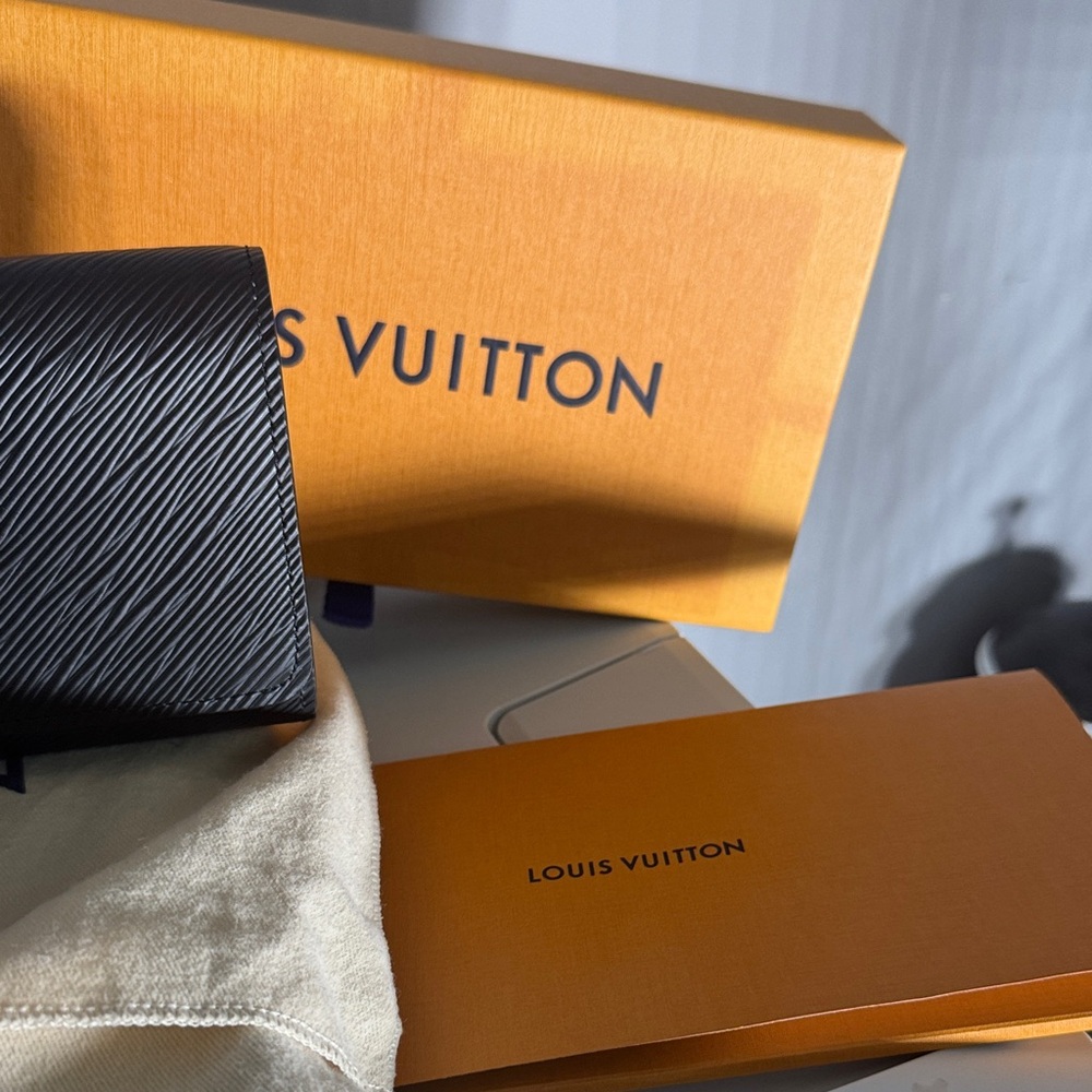 Louis Vuitton Black EPI Twist with Gold Accents and Matching Wallet- - Picture 2 of 16
